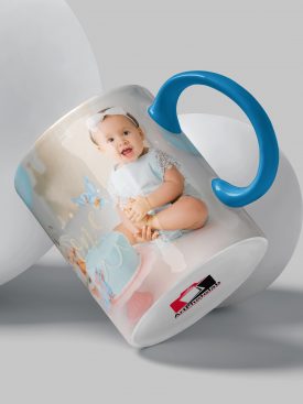 Mug coloré Bleue
